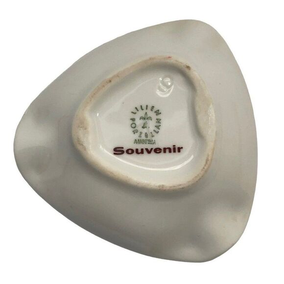 Hotel Imperial Wien Vintage Ashtray Souvenir Vienna Austria Lilien Porzellan - Picture 4 of 11